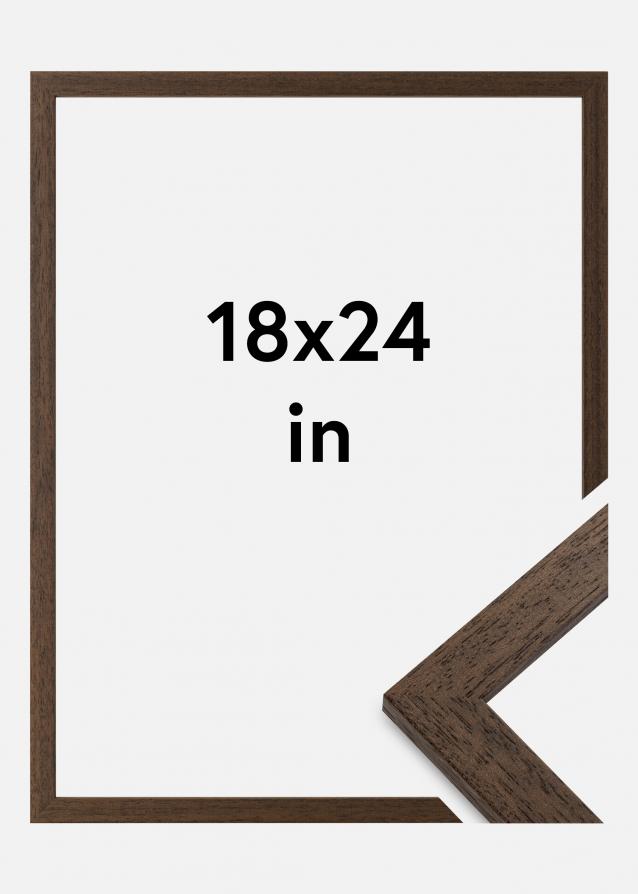 Cornice Brown Wood Vetro acrilico 18x24 inches (45,72x60,96 cm)