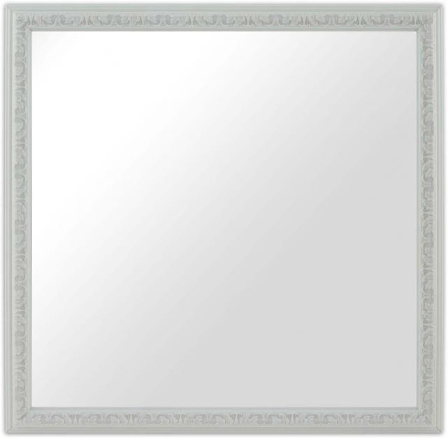 Specchio Nostalgia Bianco 40x40 cm