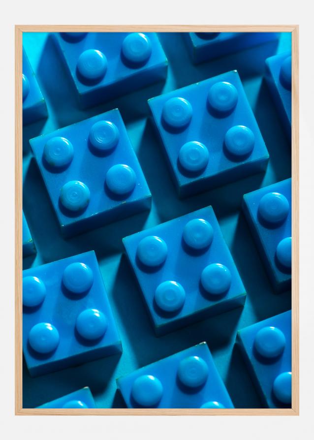 Poster lego blu