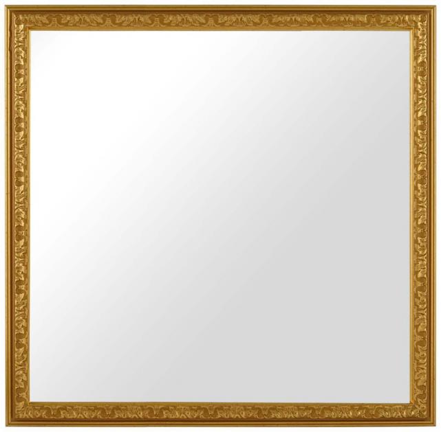 Specchio Nostalgia Oro 45x45 cm