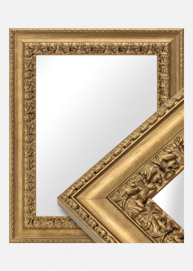 Specchio Drottningholm Oro III - Misure personalizzate