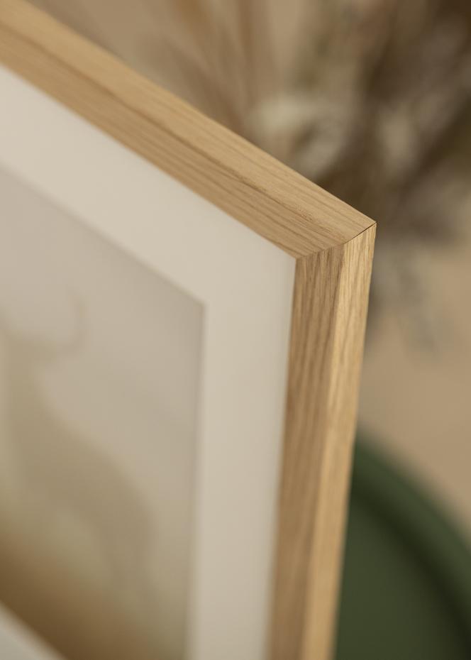 Acquista Cornice Oak Wood 70x80 cm - Passe-partout Bianco 60x70 cm qui 