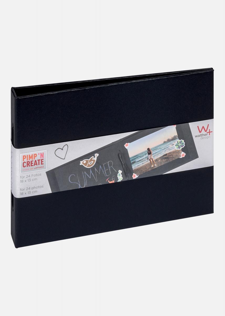 Acquista Pac Mini Album Nero - 15,5x11 cm (12 Pagine nere / 6 fogli) qui 