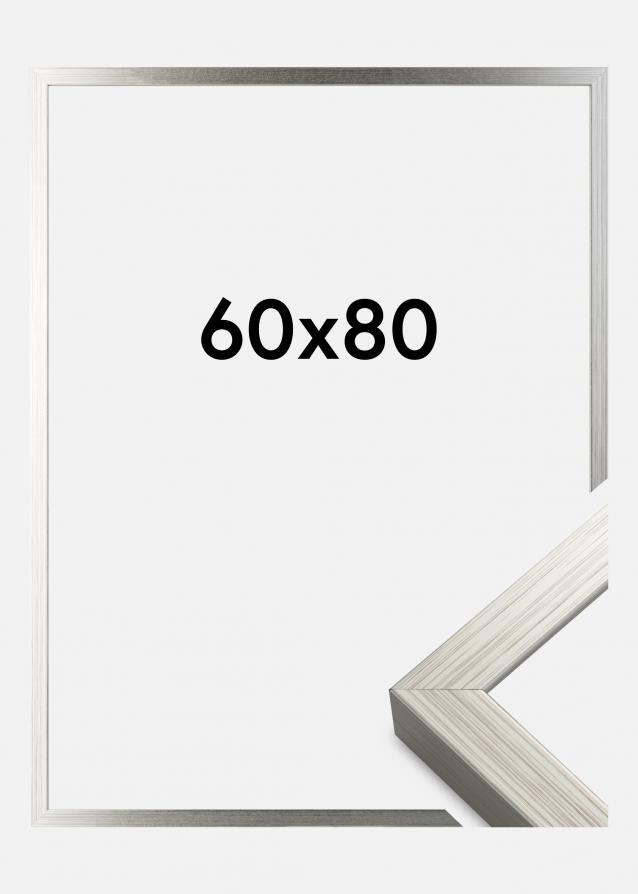 Cornice Falun Vetro acrilico Argento 60x80 cm