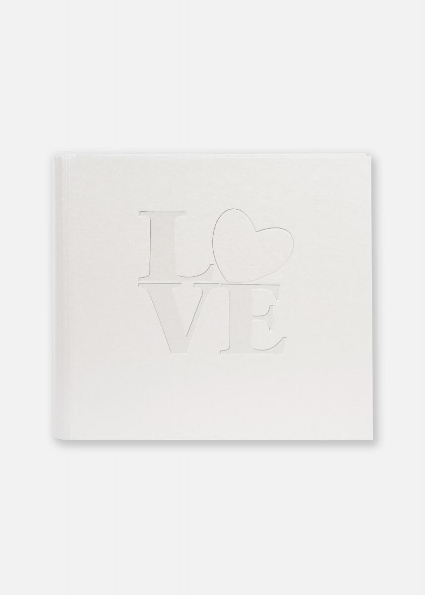 Acquista White Love Album fotografico - 28x26 cm (50 Pagine bianche / 25  fogli) qui 