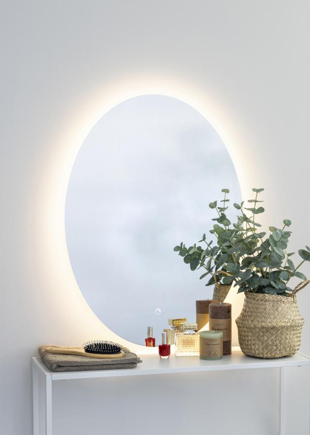 KAILA Specchio Ovale LED 60x80 cm