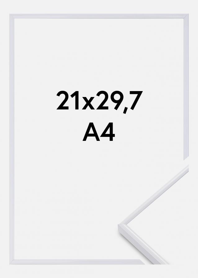 Cornice Visby Vetro acrilico Bianco 21x29,7 cm (A4)
