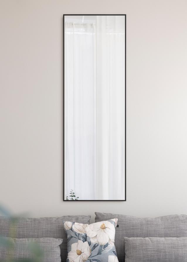 Specchio Chicago Nero opaco 51x151 cm