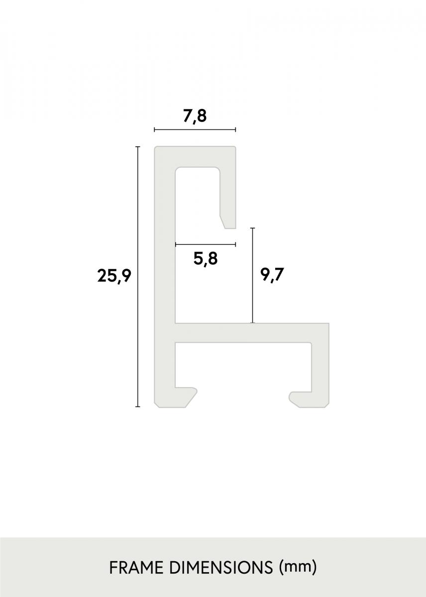 Nielsen - Alpha, Cornice in alluminio