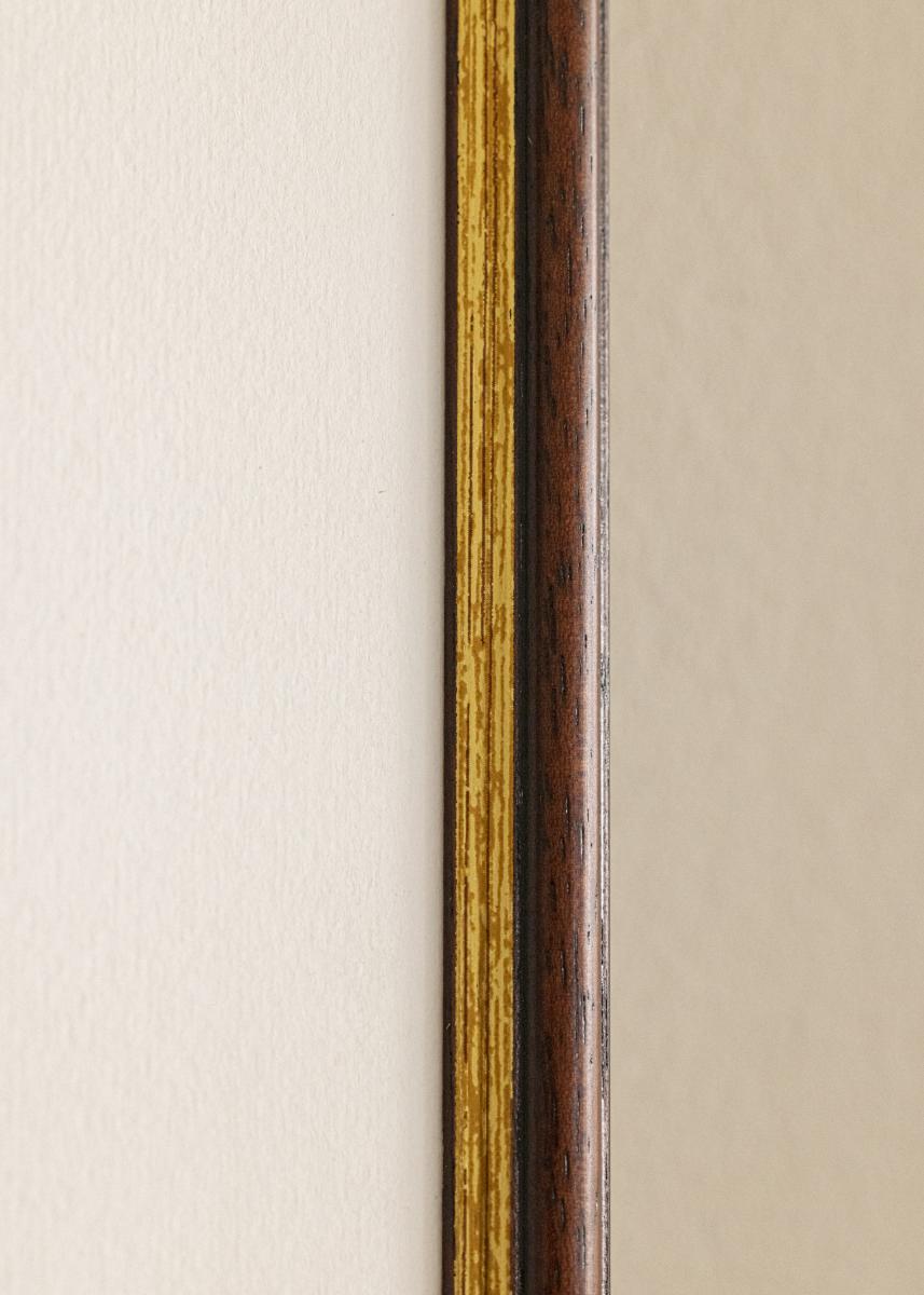 Victor Cornice Stieler 40x60 cm (A2) in Marrone - Cornice Moderna - Cornice  Prodonda - Cornice 40x60 Marrone