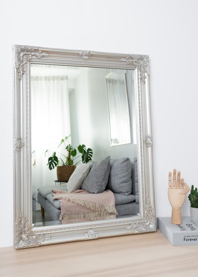 Specchio Antique Argento 62x82 cm
