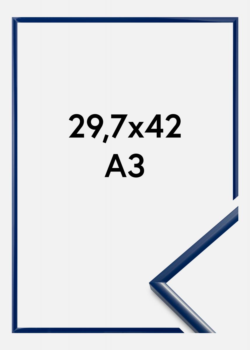 Cornice Color blu lucido per foto da 15x20 cm