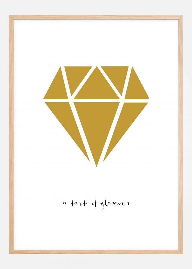 Diamant - Oro Poster