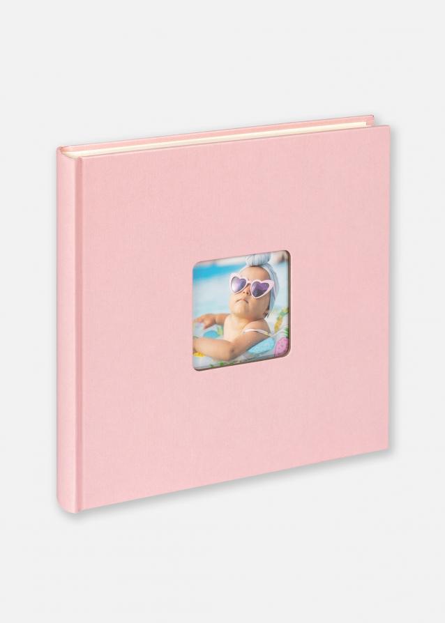 Fun Album per bebè Rosa - 26x25 cm (40 Bianco sidor/20 fogli)