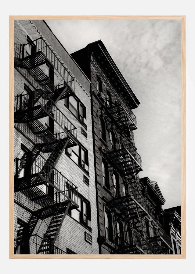 New York City Fire Escapes 05 Poster