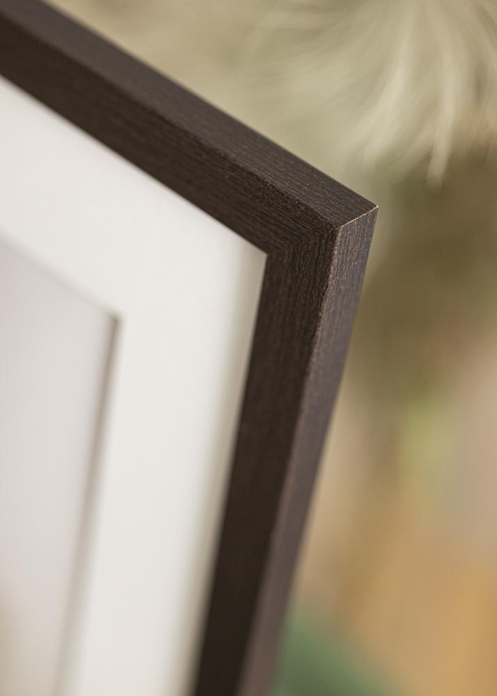 Cornice Stilren Wenge 60x80 cm - Passepartout Bianco 50x70 cm