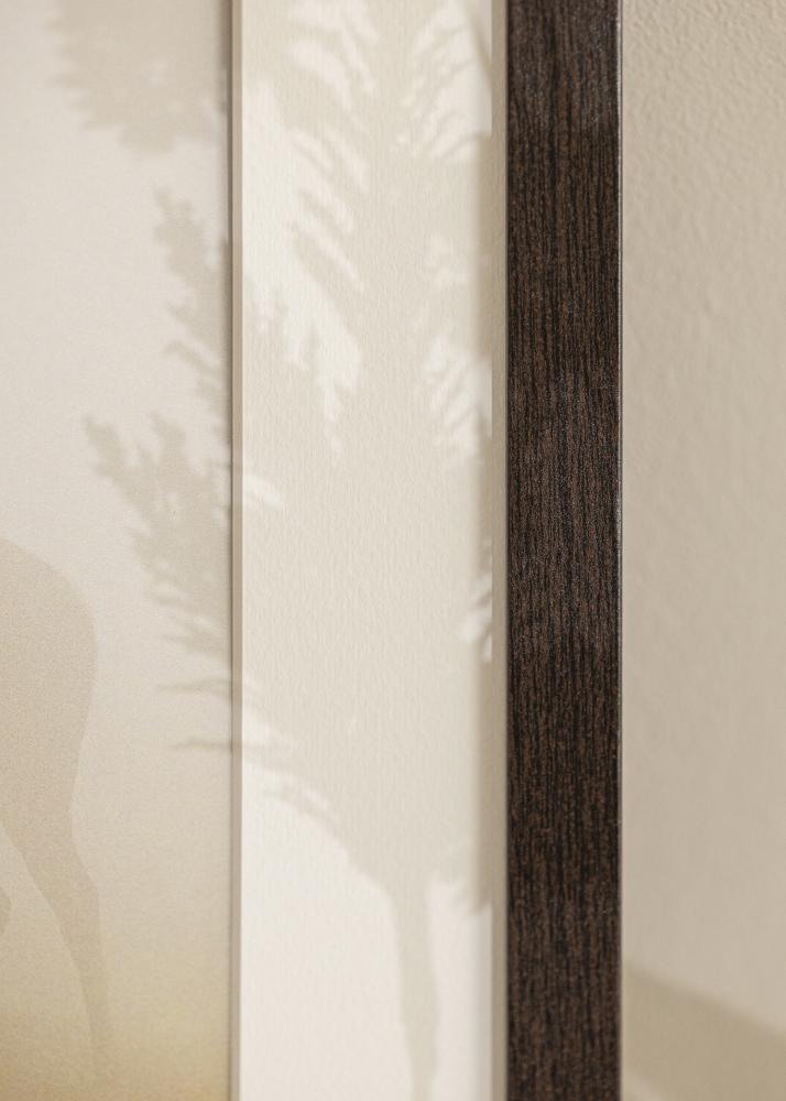 Cornice Stilren Wenge 60x80 cm - Passepartout Bianco 50x70 cm