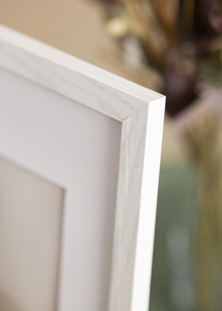 Cornice Stilren Bianco Quercia 40x50 cm - passe-partout Bianco 30x41 cm