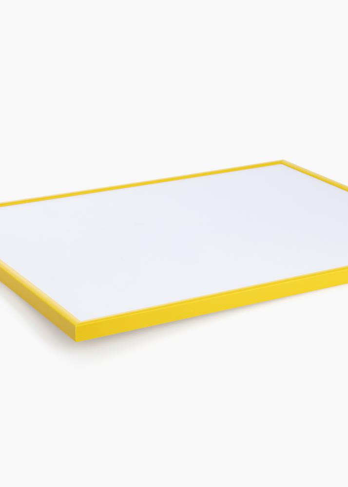 Cornice New Lifestyle Giallo 40x50 cm - passe-partout Bianco 31x41 cm