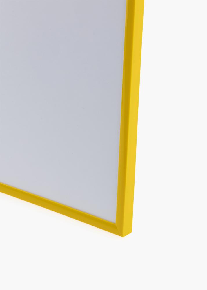 Cornice New Lifestyle Giallo 40x50 cm - passe-partout Bianco 31x41 cm