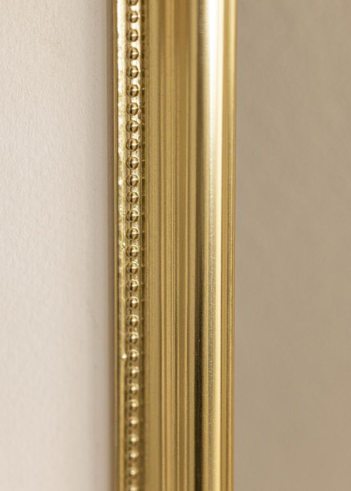 Cornice Gala Oro 70x100 cm - passe-partout Bianco 61x92 cm