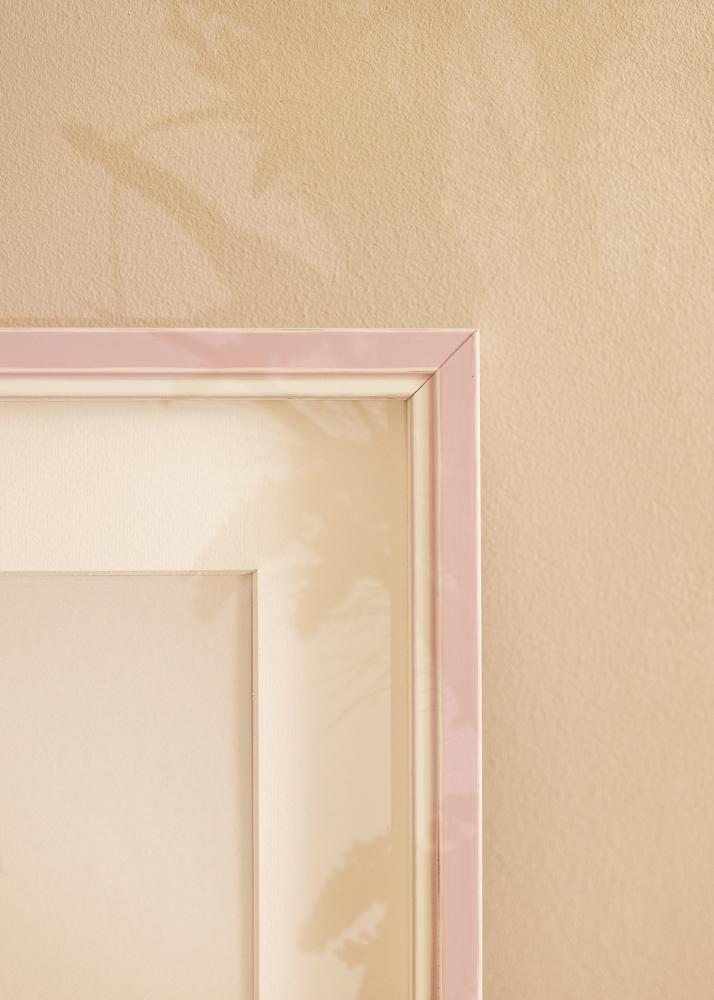 Cornice Diana Pink 30x40 cm - Passepartout Bianco 20x30 cm