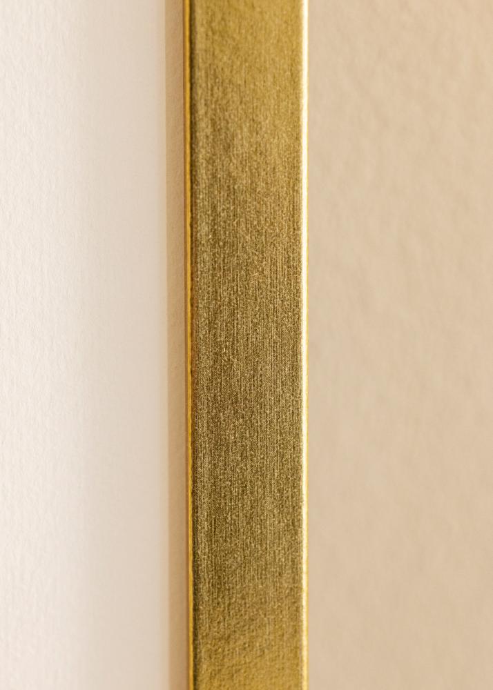 Cornice Minerva Oro 30x30 cm - passe-partout Bianco 20x20 cm