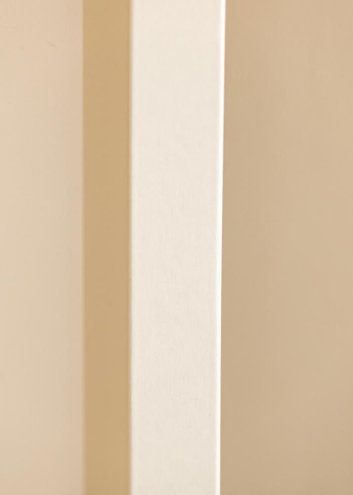 BGA Cornice Boxram Bianco 50x70 cm - Passepartout Bianco 40x60 cm