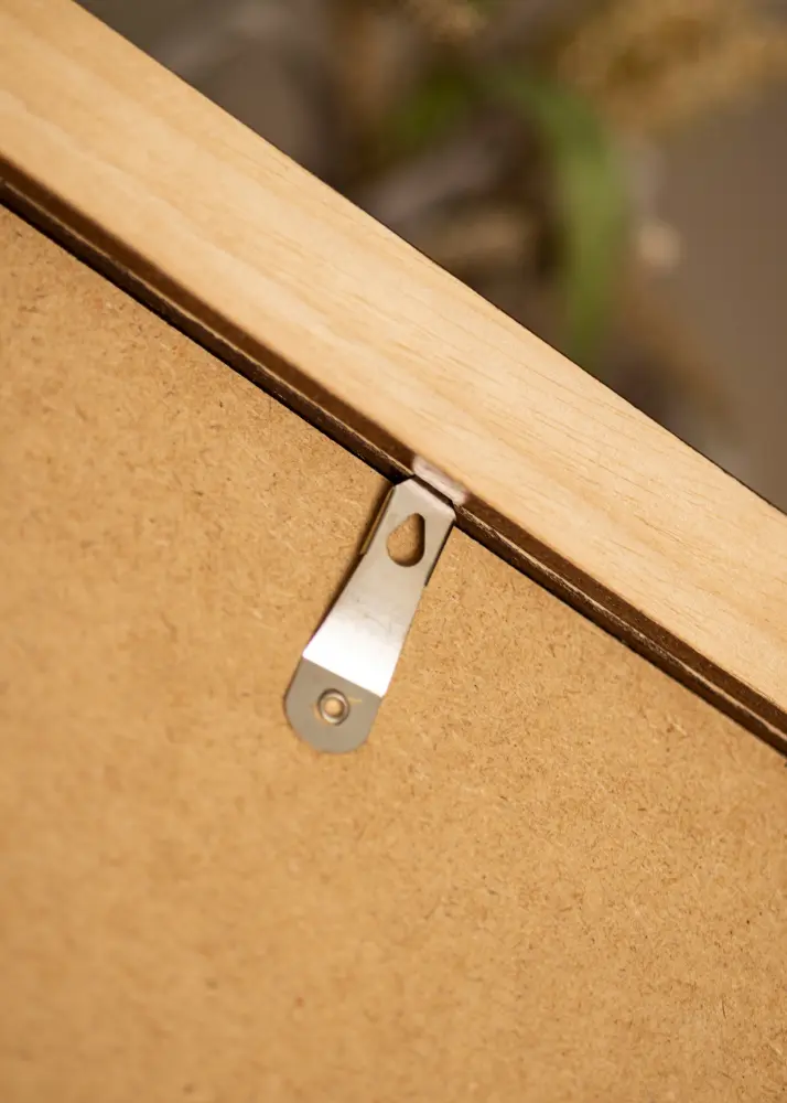 Cornice Juno Teak 70x70 cm - passe-partout Bianco 23x23 inches