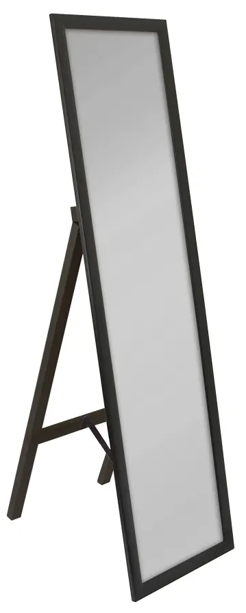 Specchio Markus Nero 46x166 cm