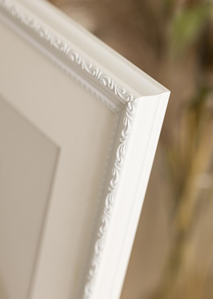 Cornice Abisko Bianco 40x50 cm - Passe-partout Bianco 30x40 cm