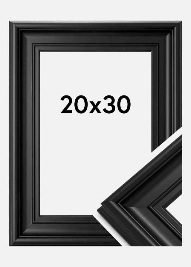 Cornice Mora Premium Vetro acrilico Nero 20x30 cm