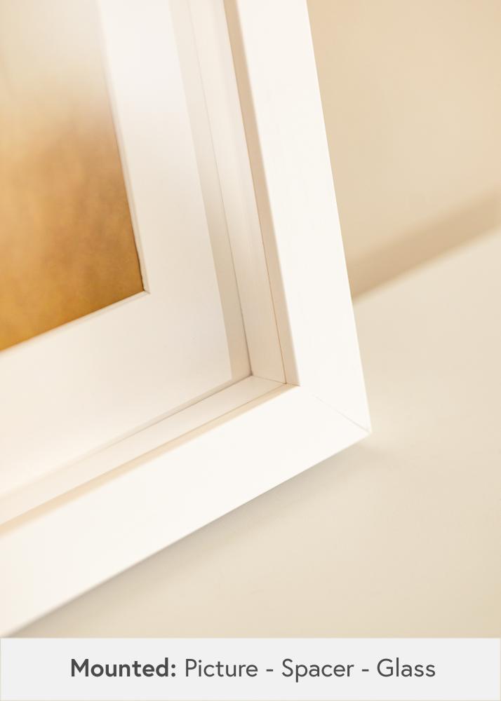 Cornice Boxholm Bianco - Dimensioni personalizzabili