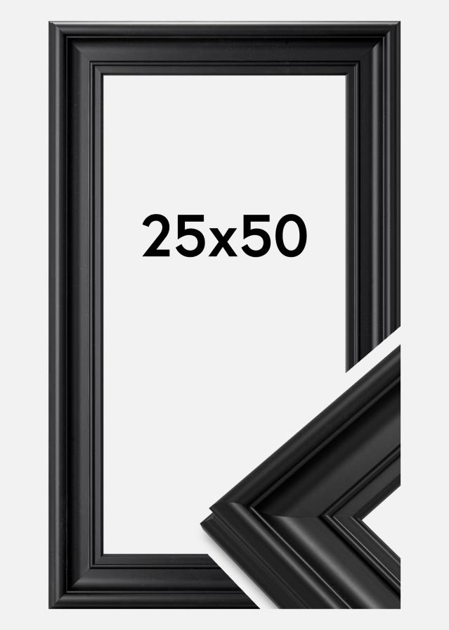 Cornice Mora Premium Nero 25x50 cm