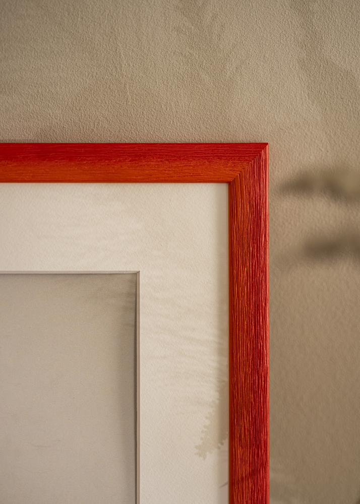 Cornice Cornwall Rosso - Dimensioni personalizzabili