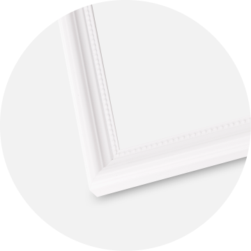 Cornice Gala Bianco 70x100 cm - Passe-partout Bianco 62x93 cm