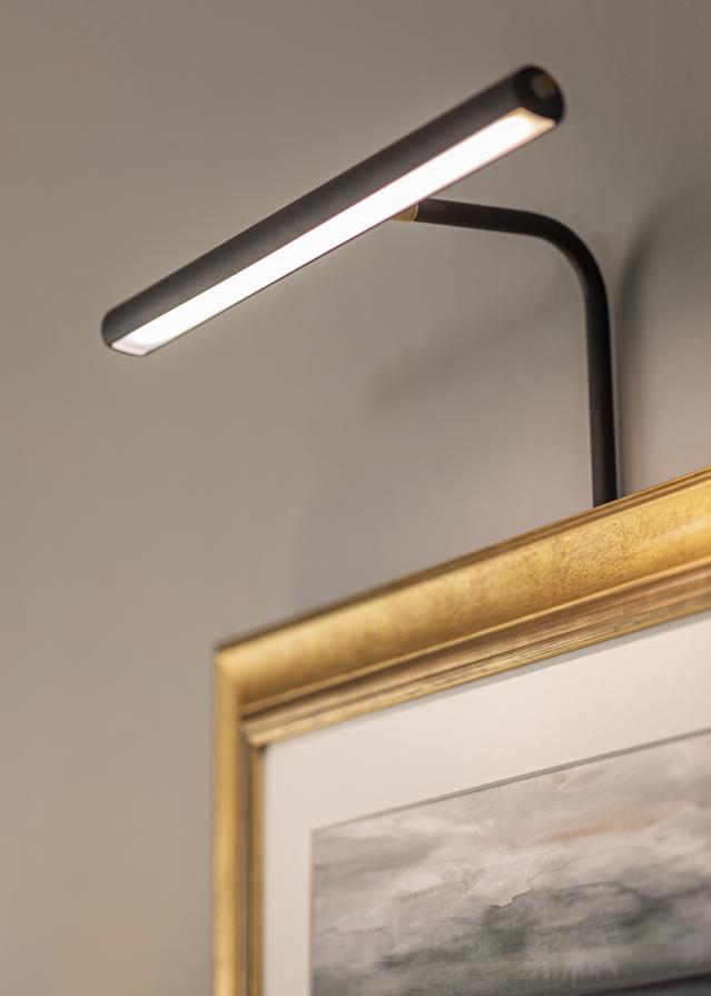 Gallery LED 30 cm illuminazione per quadri - Nero