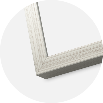 Cornice Falun Vetro acrilico Argento 25x25 cm