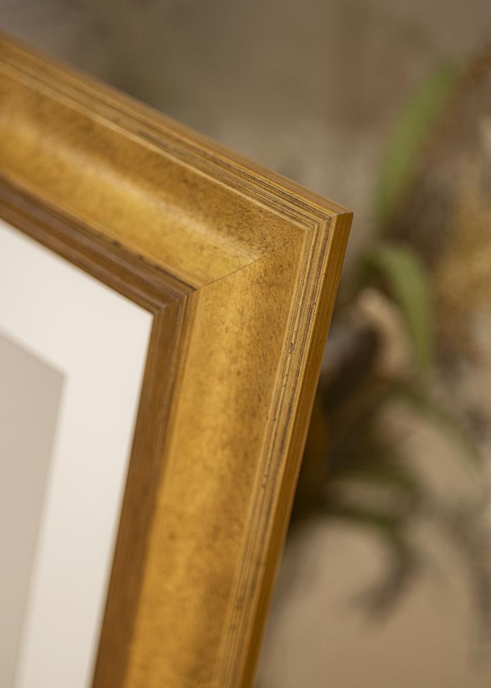 Cornice Belfast Oro scuro - Dimensioni personalizzabili