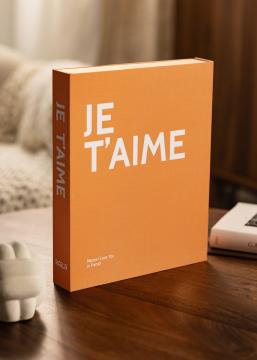 KAILA JE T'AIME - Coffee Table Photo Album (60 Pagine nere / 30 fogli)