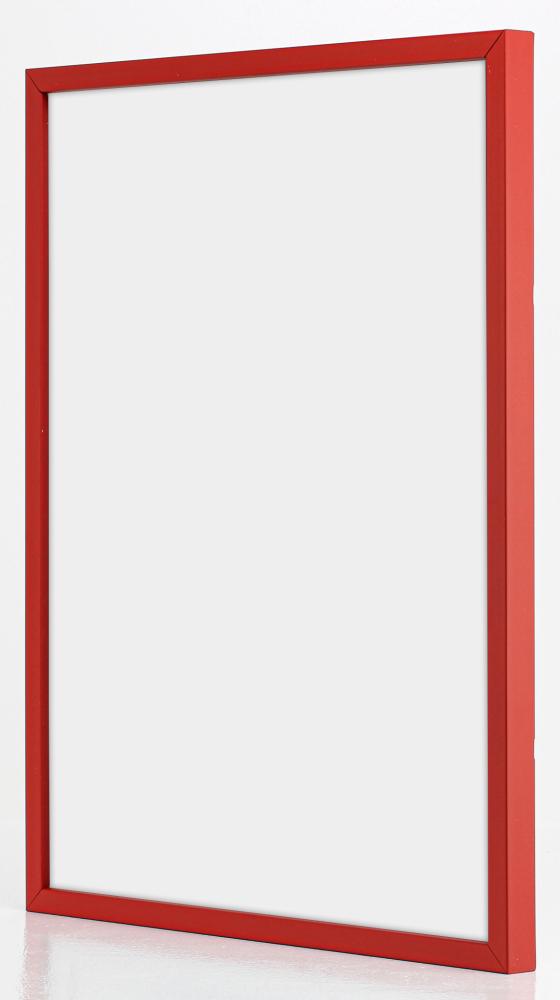 Cornice E-Line Rosso 50x70 cm - Passe-partout Bianco 40x60 cm