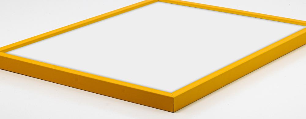 Cornice E-Line Vetro acrilico Giallo 70x100 cm