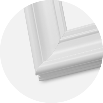 Cornice Mora Premium Vetro acrilico Bianco 30x40 cm