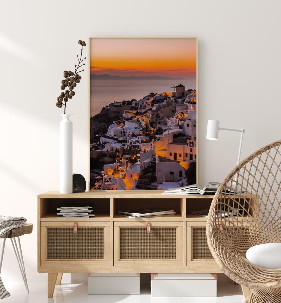 Calispera Santorini Poster