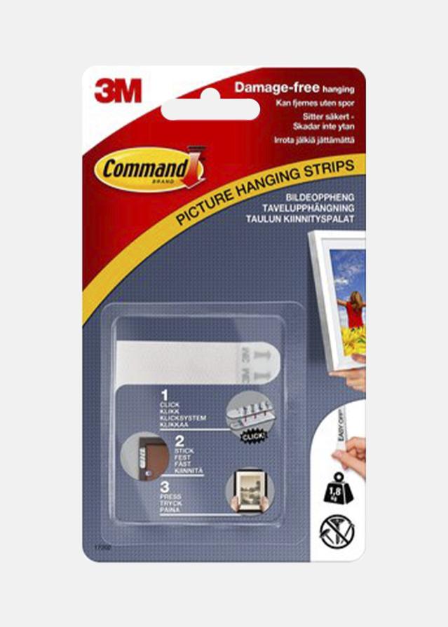 3M Command Small Ganci per quadri Bianco - 1,8 kg