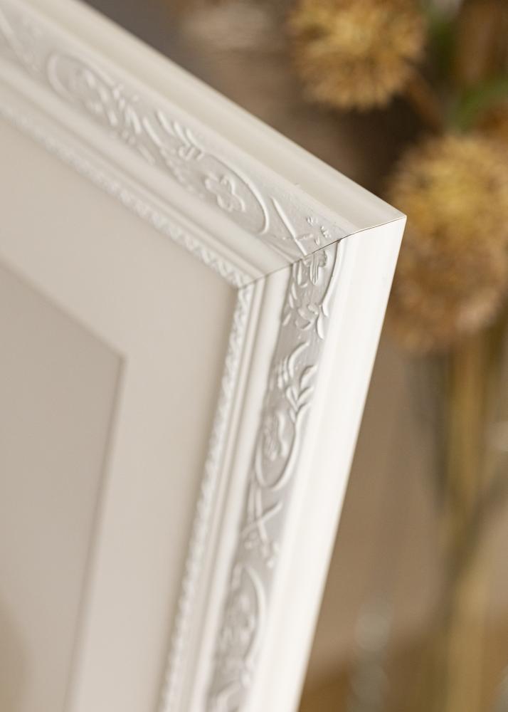 Cornice Barock Bianco 40x50 cm