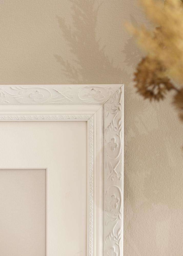 Cornice Barock Bianco 40x50 cm