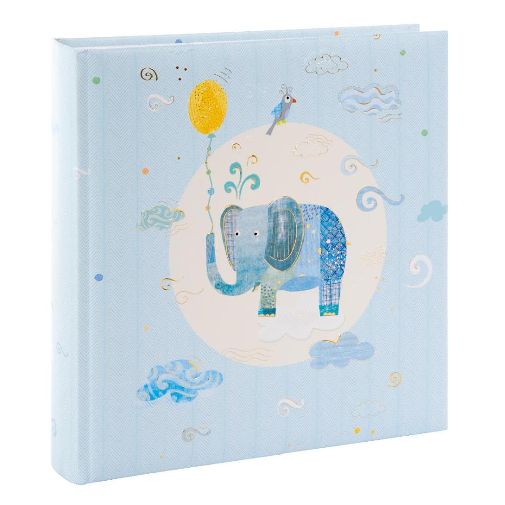 Album fotografico Elefante blu - 25x25 cm (60 pagine bianche / 30 fogli)