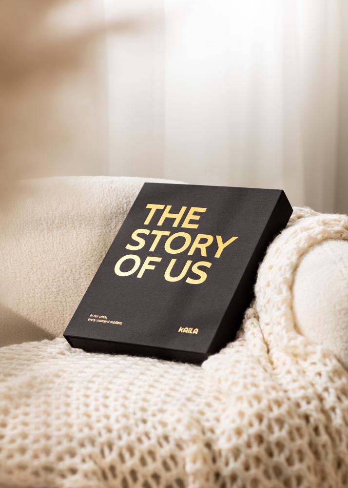 KAILA THE STORY OF US Black - Coffee Table Photo Album (60 Pagine nere)