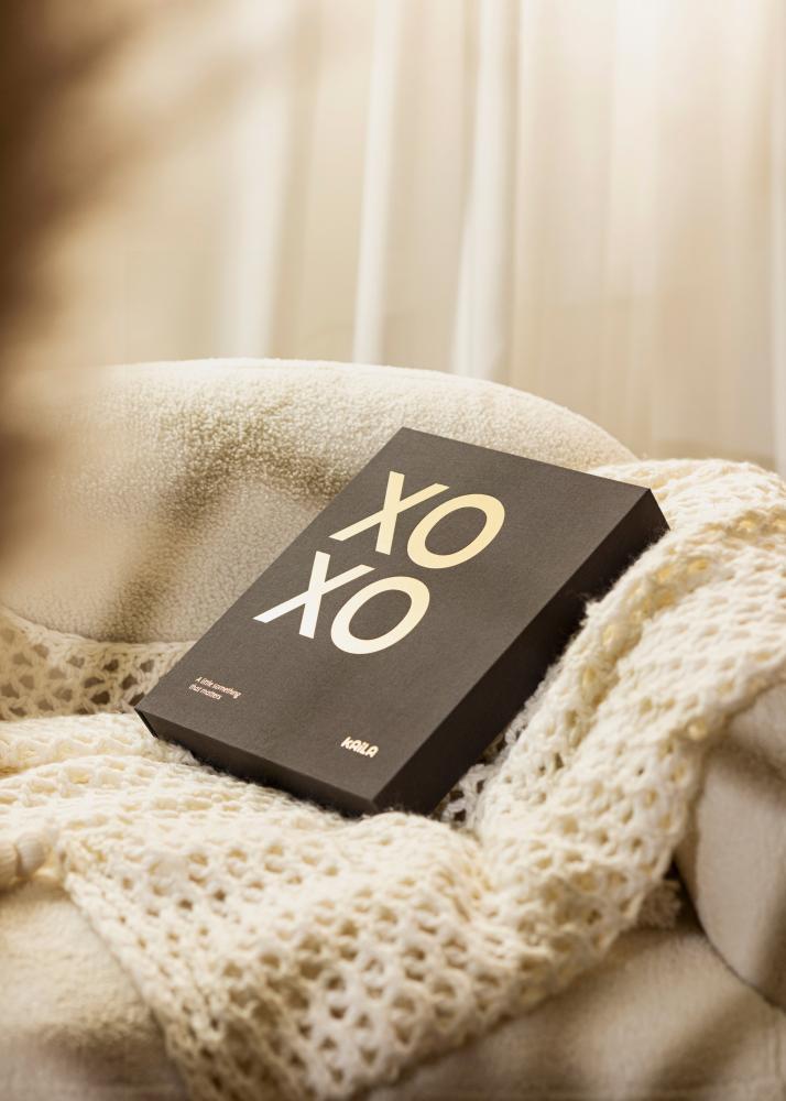 KAILA XOXO Black - Coffee Table Photo Album (60 Pagine nere / 30 fogli)